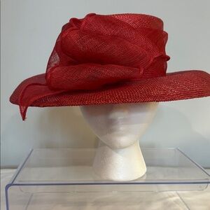 Chic Red Women's Hat